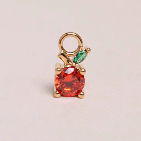 Orange Charm – Zirkonia Anhänger