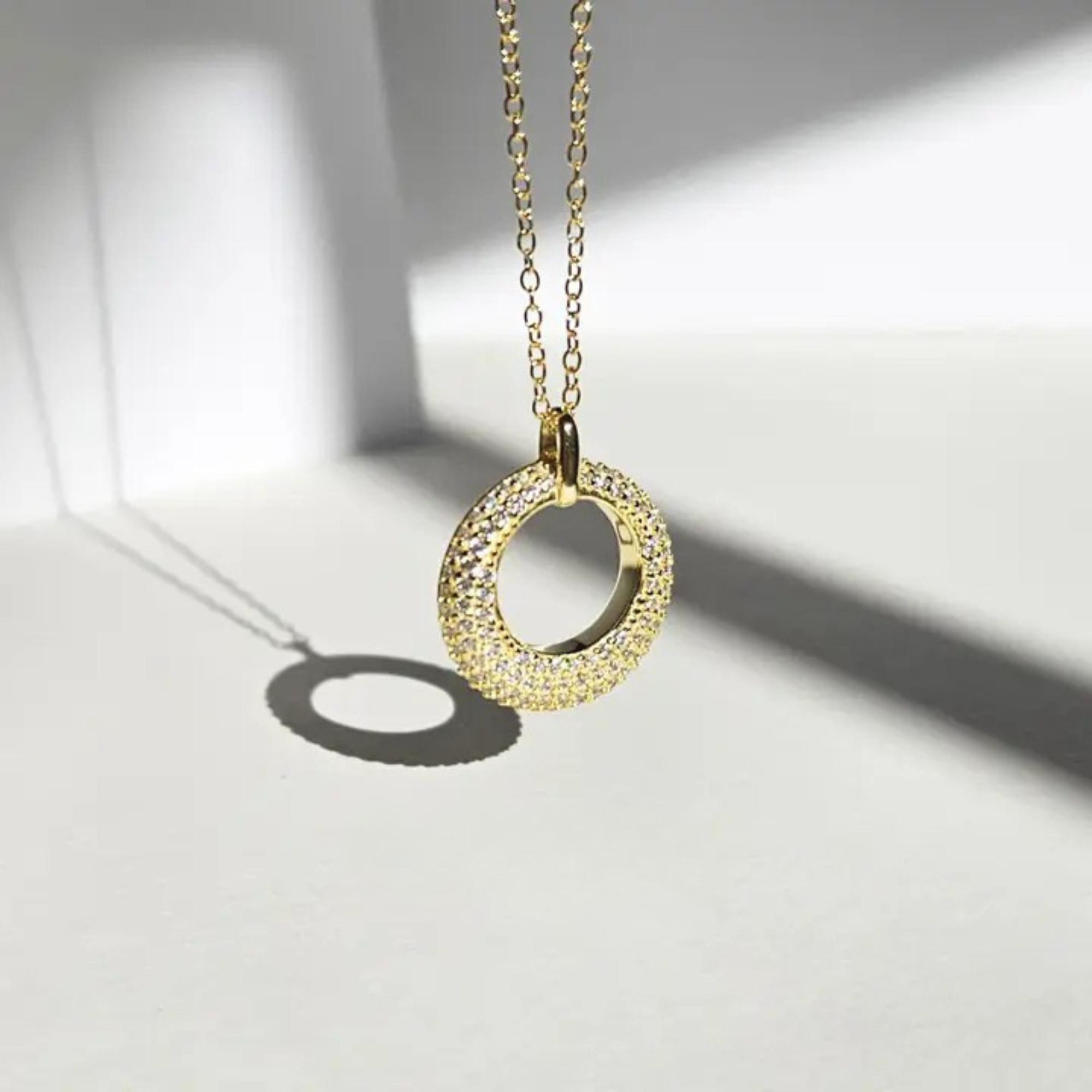 Celestial Halo Halskette 925 Silber