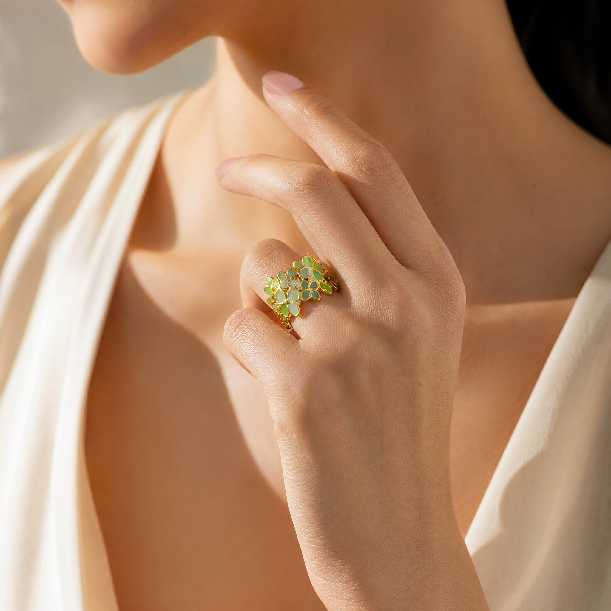 Hanoi Bloom Ring