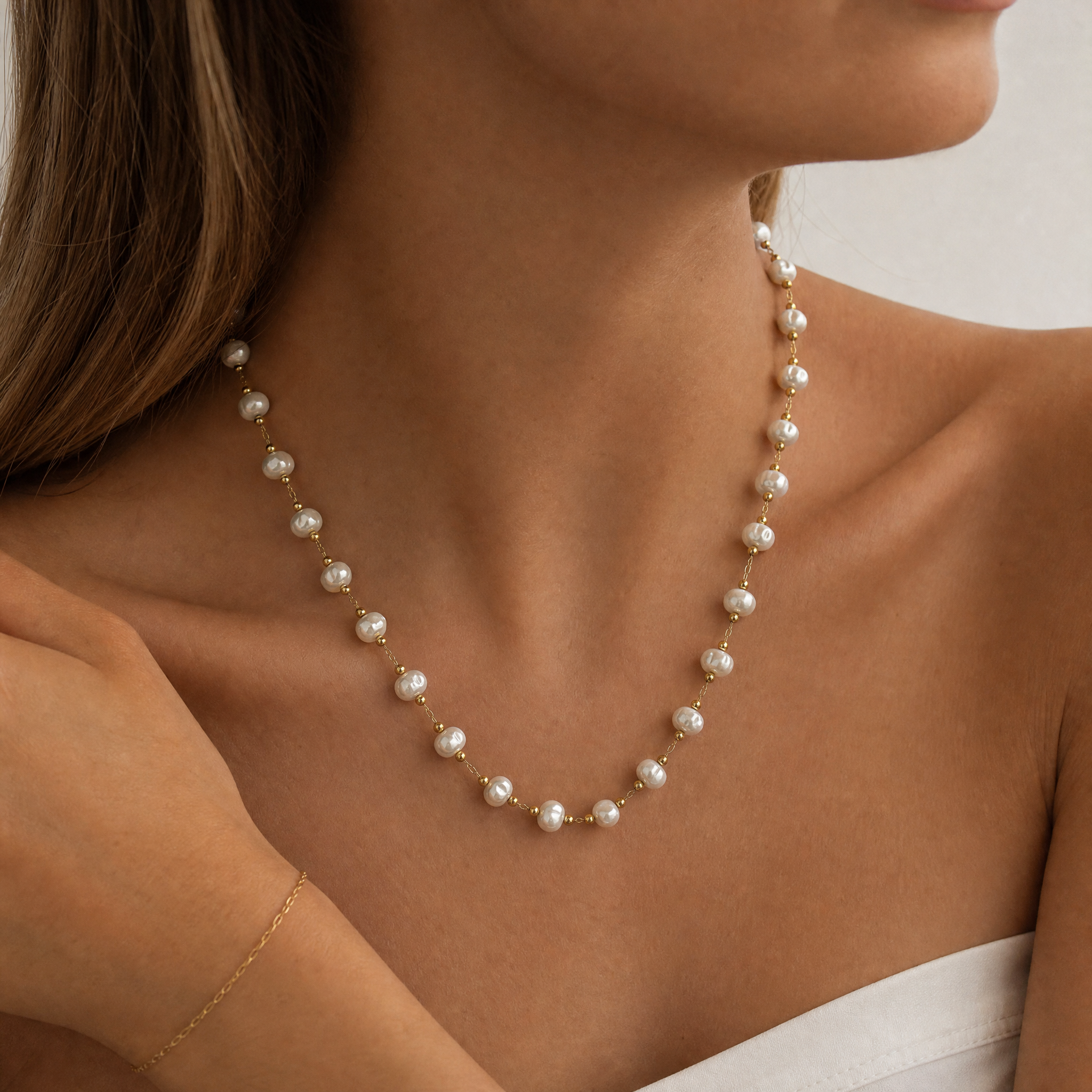 Iona Pearl Halskette
