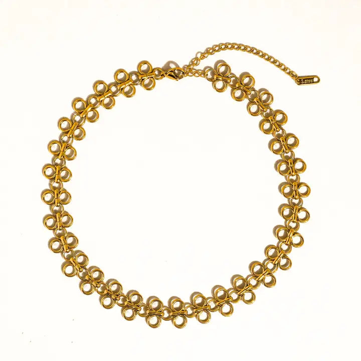 Ritza Choker Halsband 18K vergoldet