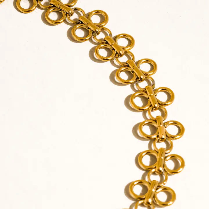 Ritza Choker Halsband 18K vergoldet