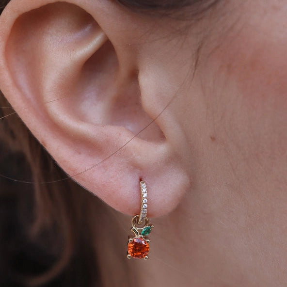 Orange Charm – Zirkonia Anhänger